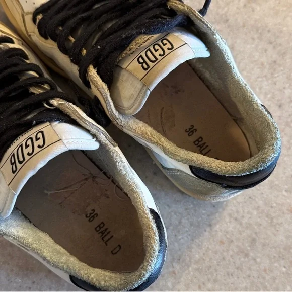 Golden Goose GGDB Ball Star Sneakers Shoes 36 - Picture 9 of 10